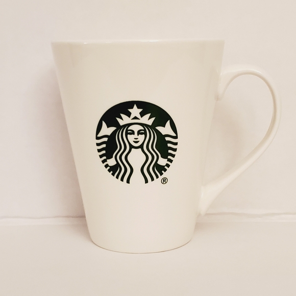 Starbucks White Ceramic Mug with Logo - Picture 1 of 6